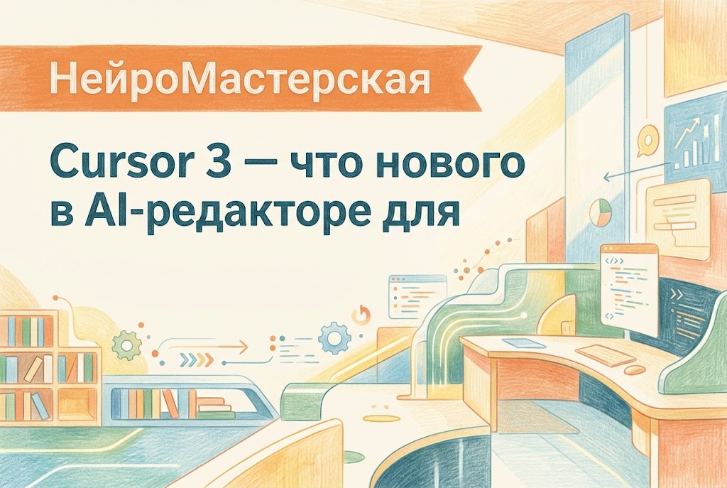Cursor 3: что нового в AI-редакторе для кода и контента