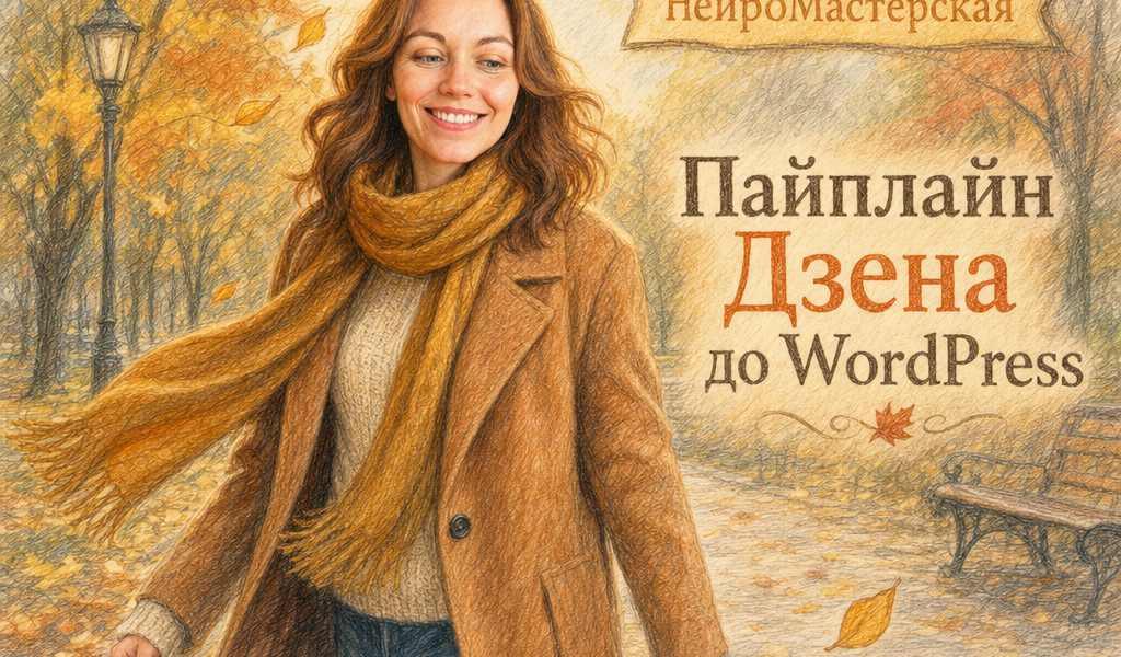 Автоматизация Дзена: 7 шагов от идеи статьи до WordPress