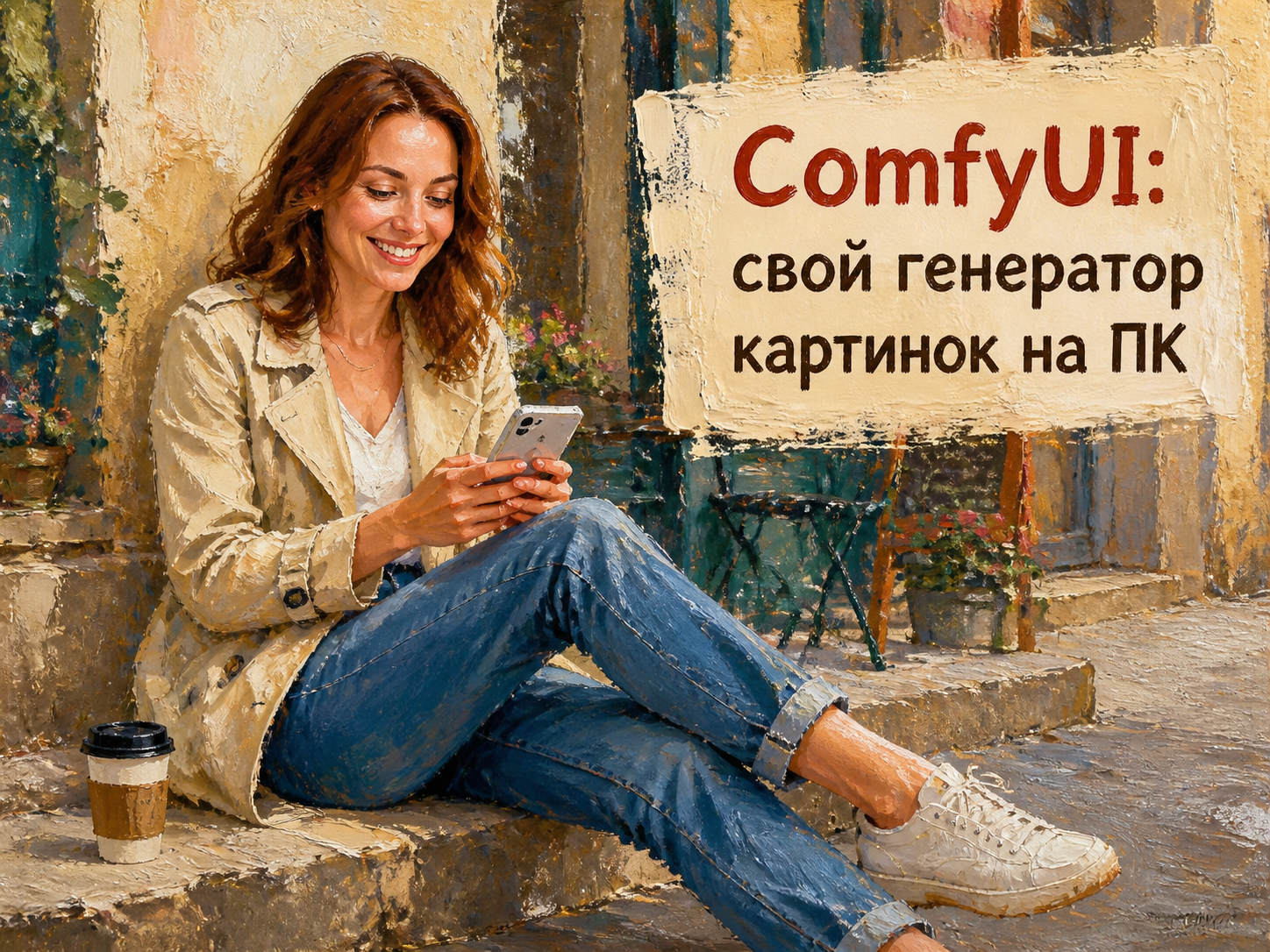 Генератор изображений на ПК: как пользоваться ComfyUI